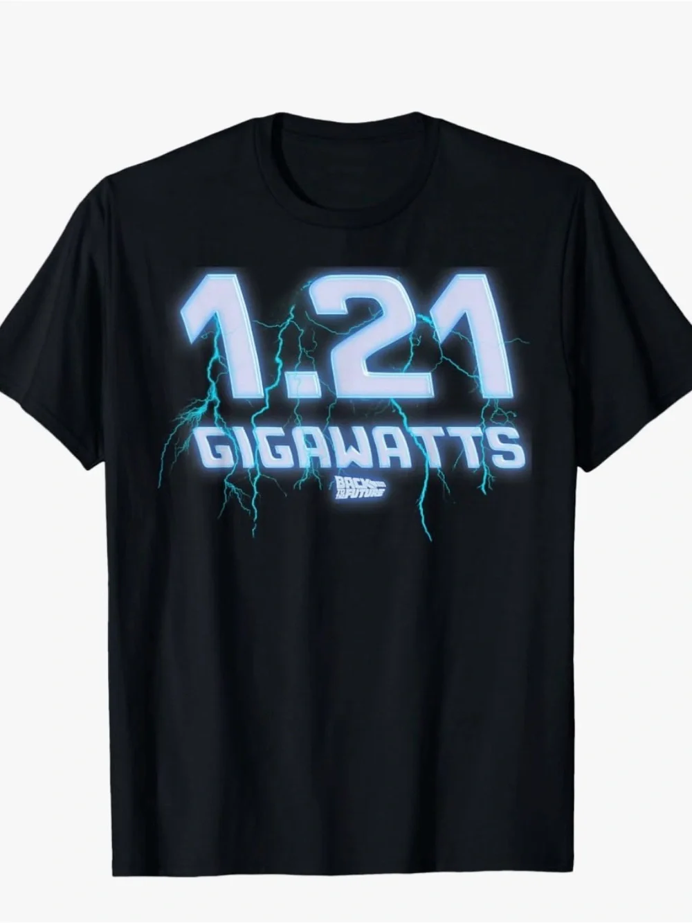 Back to the Future 1.21 Gigawatts Lightening Tee